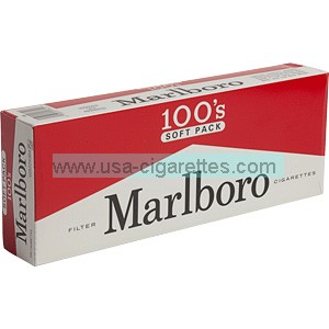 Marlboro 100s Soft Pack cigarettes